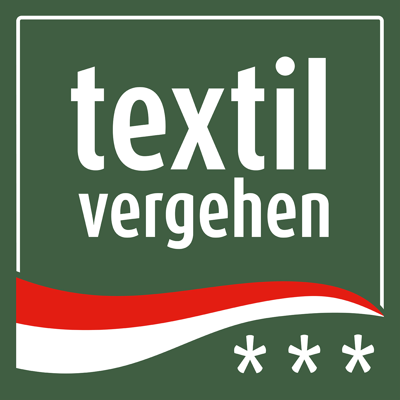 Das neue Textilvergehen-Logo, Design von Steffi Fiebrig