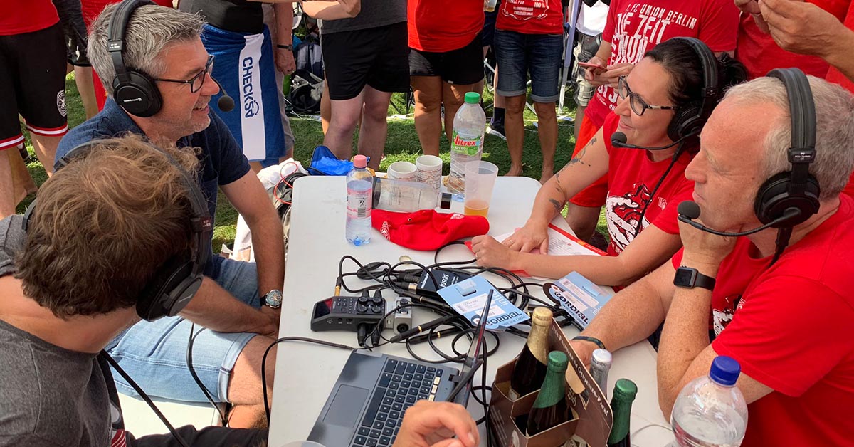 Urs Fischer (Trainer des 1. FC Union Berlin) zu Gast bei uns im Textilvergehen-Podcast