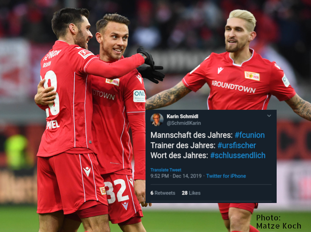 1. FC Union Mannschaft des Jahres