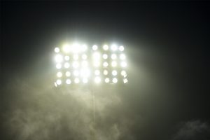 Flutlicht im Stadion an der Alten Försterei