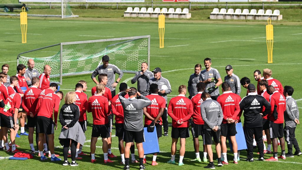 Union Vorbereitung Urs Fischer