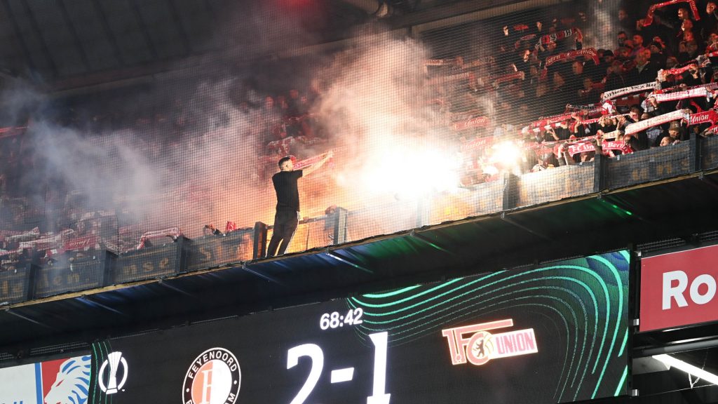Union Ultras Feyenoord Rotterdam Pyro