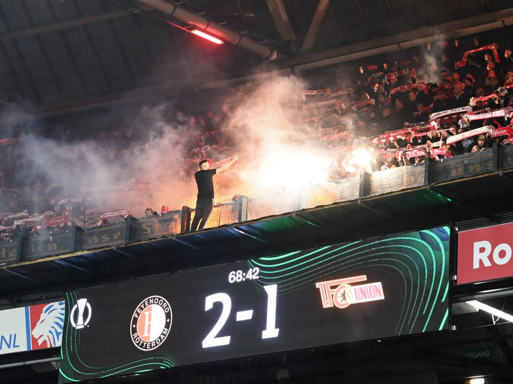 Union Ultras Feyenoord Rotterdam Pyro