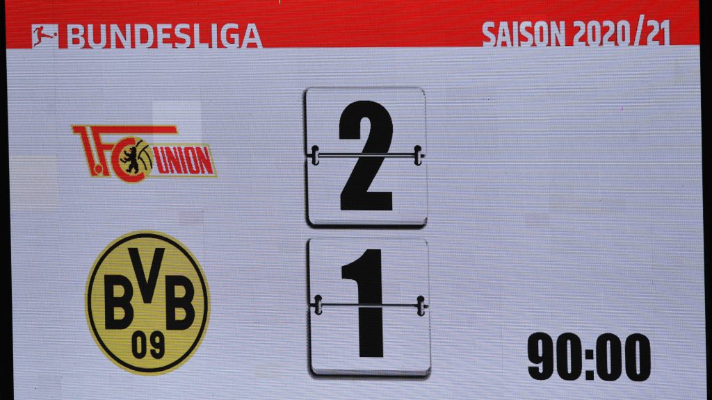 Union Berlin Borussia Dortmund