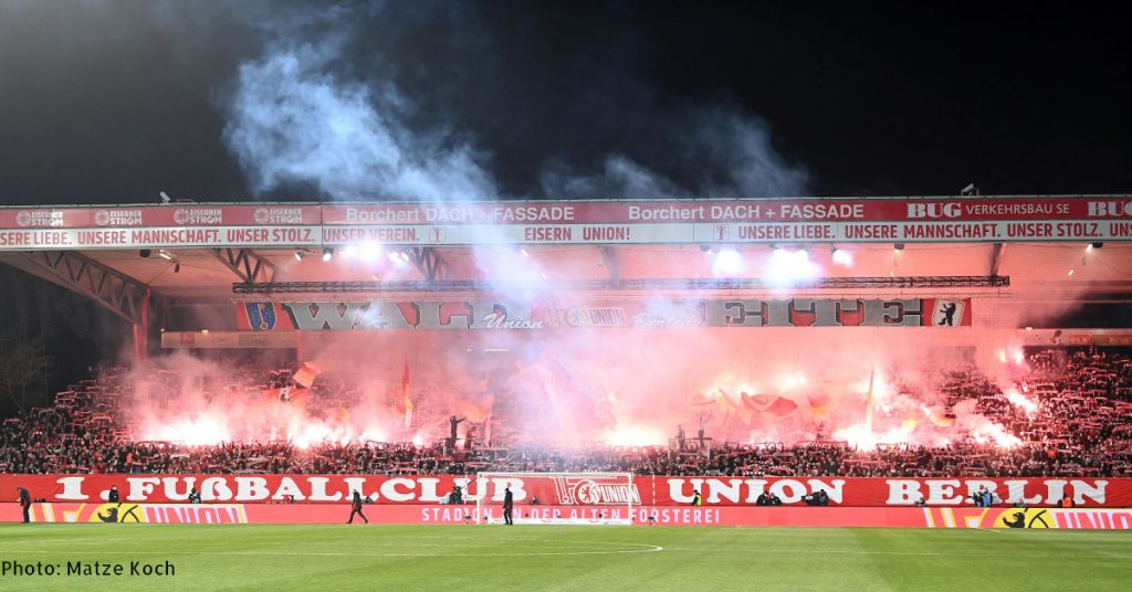 Union Berlin Ultras Pyro