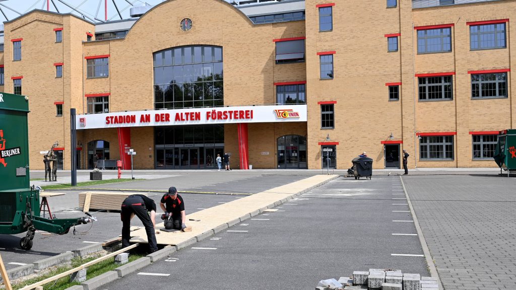 Stadion an der Alten Försterei Parkplatz Party